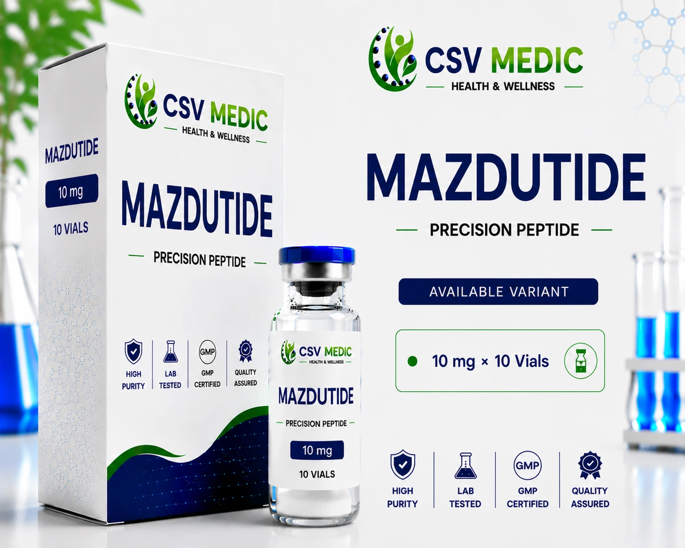 Mazdutide Peptide for metabolic wellness body balance and lifestyle transformation