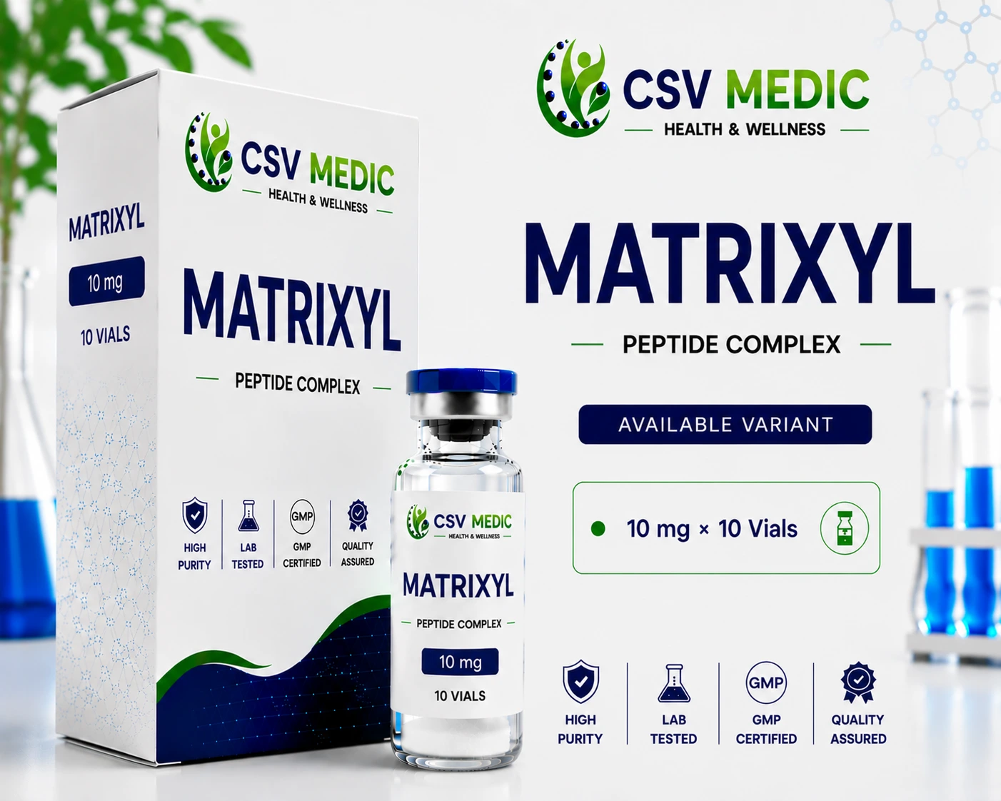 Matrixyl Peptide for skin rejuvenation and cosmetic wellness support
