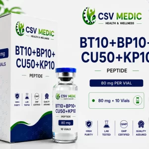 BT10+BP10+CU50+KP10 Peptide Blend for wellness and recovery support