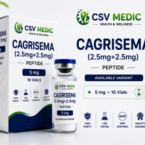 CagriSema 2.5mg + 2.5mg Peptide Blend for metabolic wellness and appetite management support