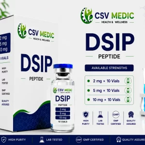 DSIP Peptide for sleep quality recovery and wellness support