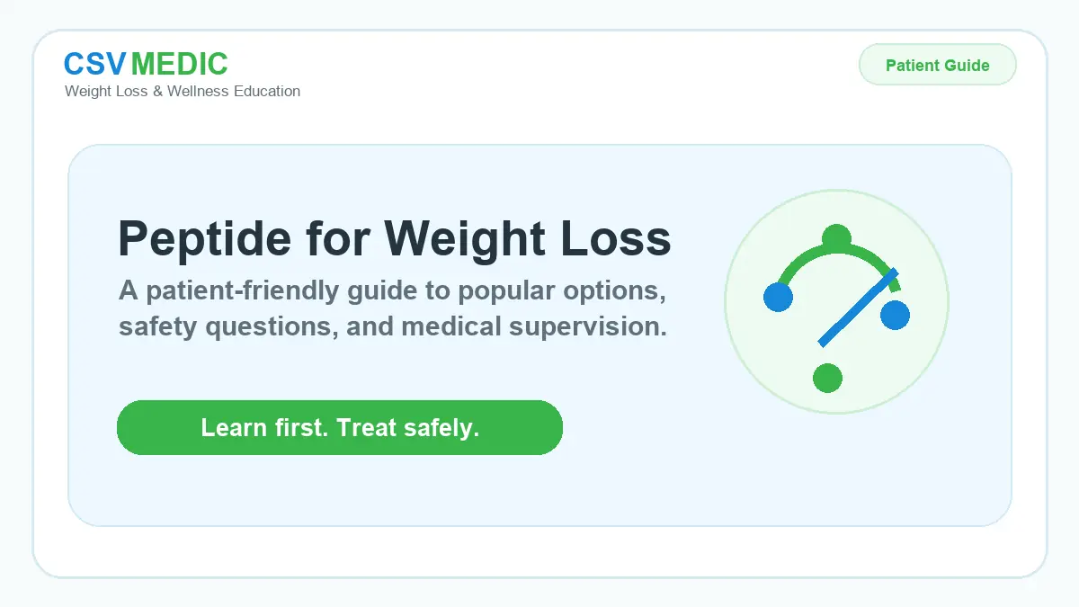peptide for weight loss medical consultation and treatment options