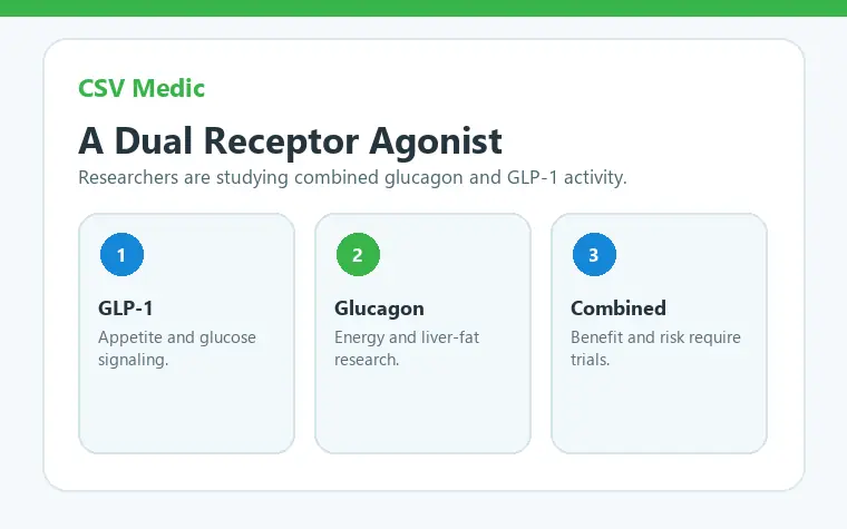 survodutide glucagon and GLP-1 receptor mechanism