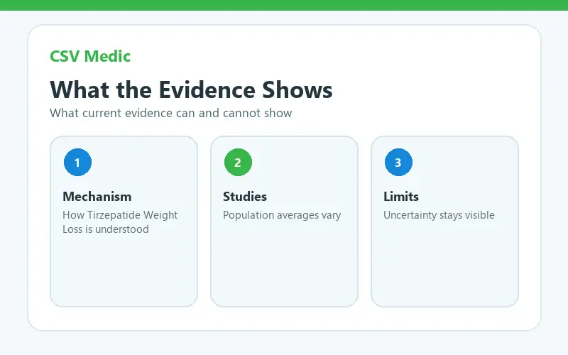 tirzepatide weight loss evidence and clinical research overview