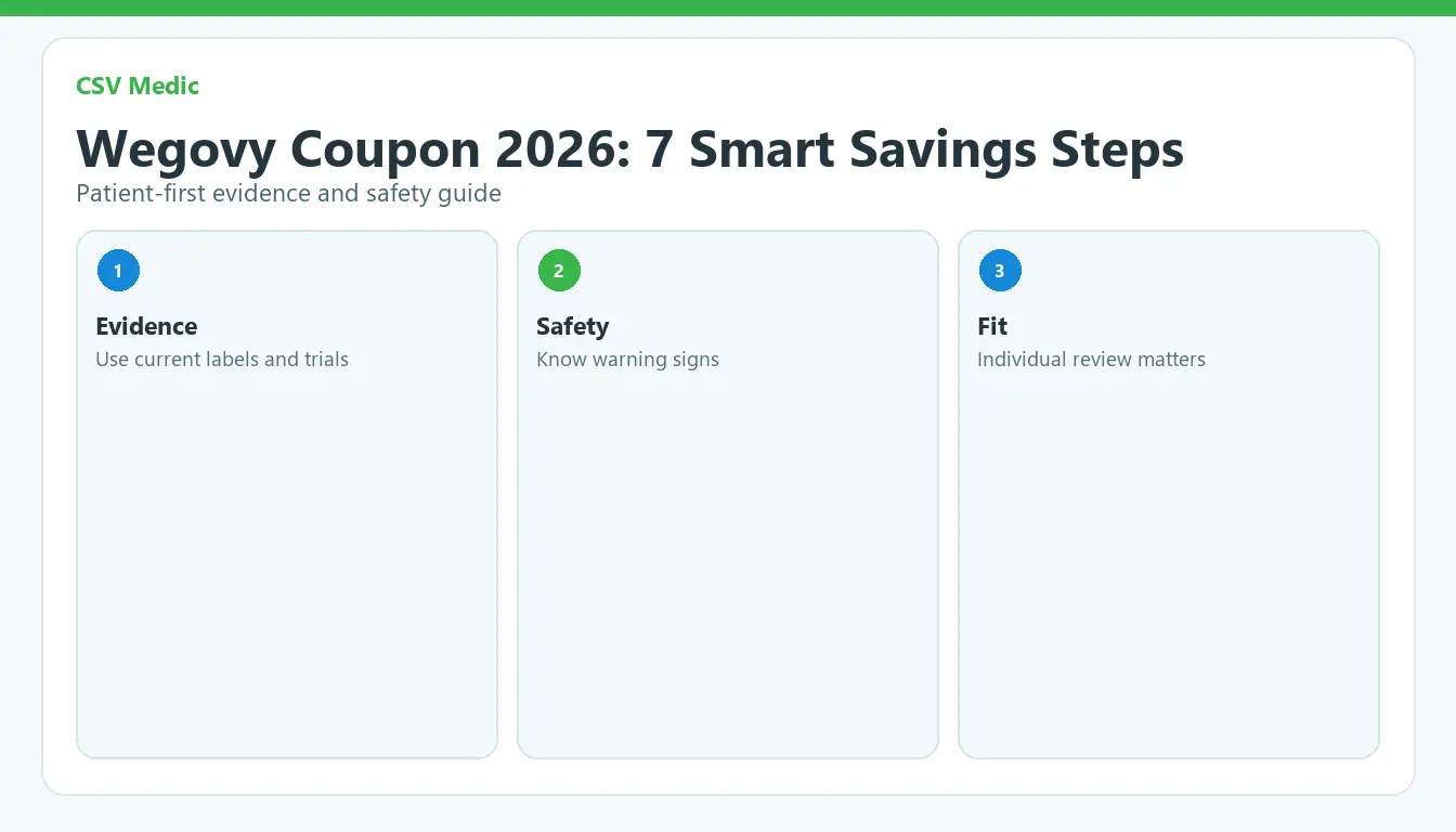 wegovy coupon patient guide with evidence safety and treatment fit