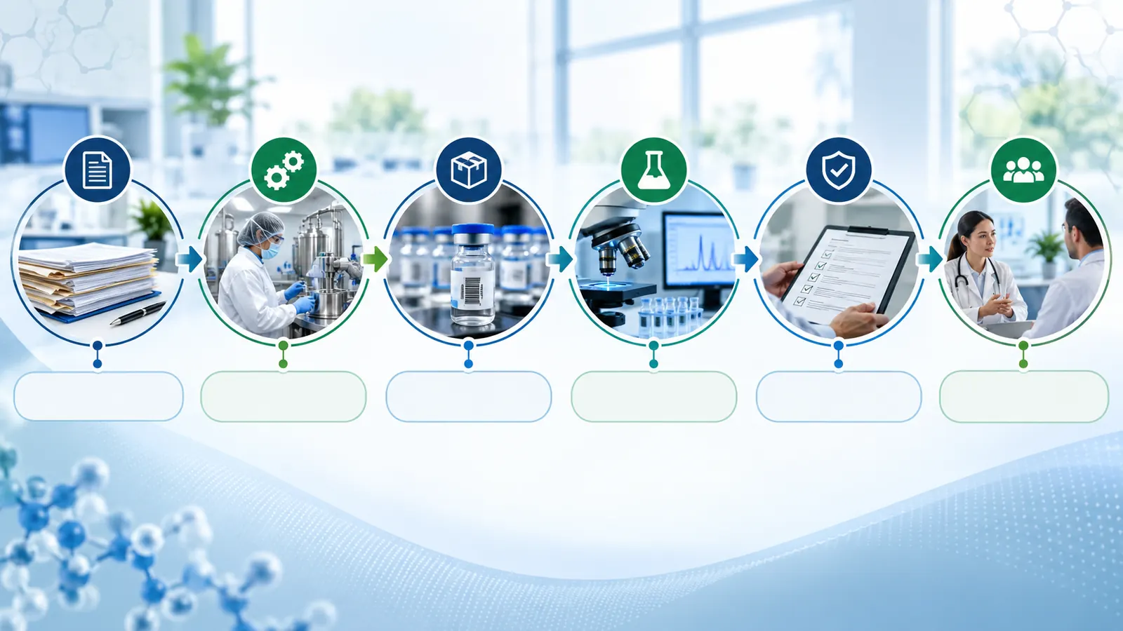 Peptide quality verification path from source and batch testing to documentation and clinical oversight